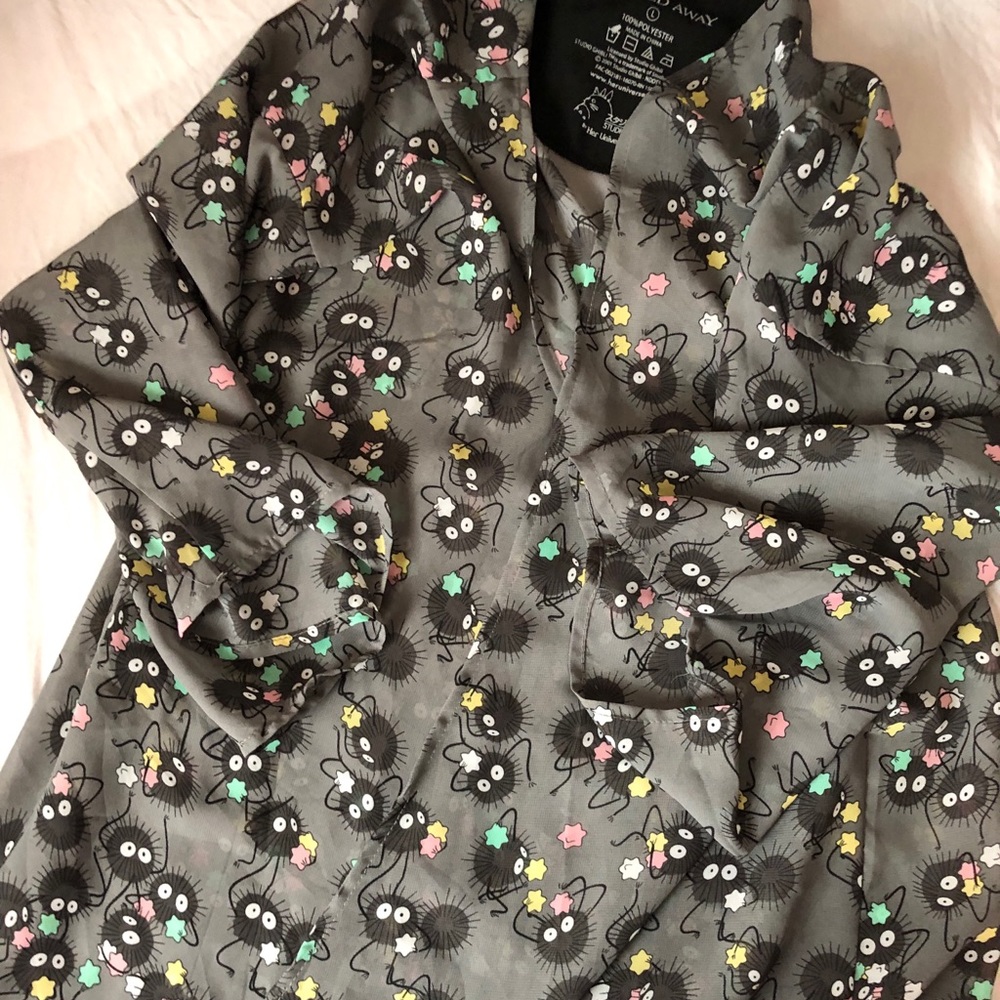 Spirited Away Fringed Kimono from Hot Topic